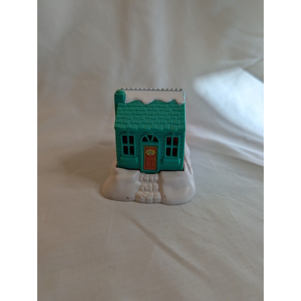 Vintage 1995 Polly Pocket McDonald's Winter Chalet With Polly Figure